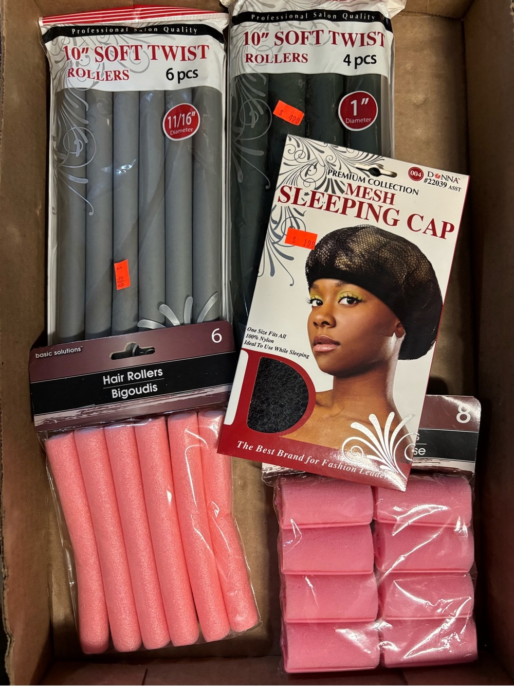 Hair rollers and cap BNWT, women’s hair accessories